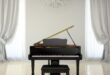 تصميم غرفة معيشة ببيانو كبير – نصائح من الخبراء في هذا المجال
